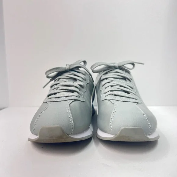 Puma Turin II Mens Sneakers Grey White Blue Low Top SoftFoam Trainers - Picture 2 of 12